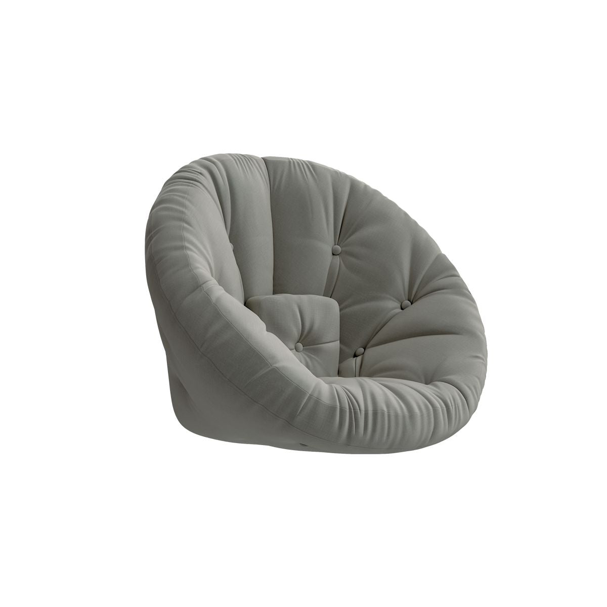 Nido Futon Chair, Gray