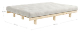 Karup Design Lean Sofa Bed, Mocca