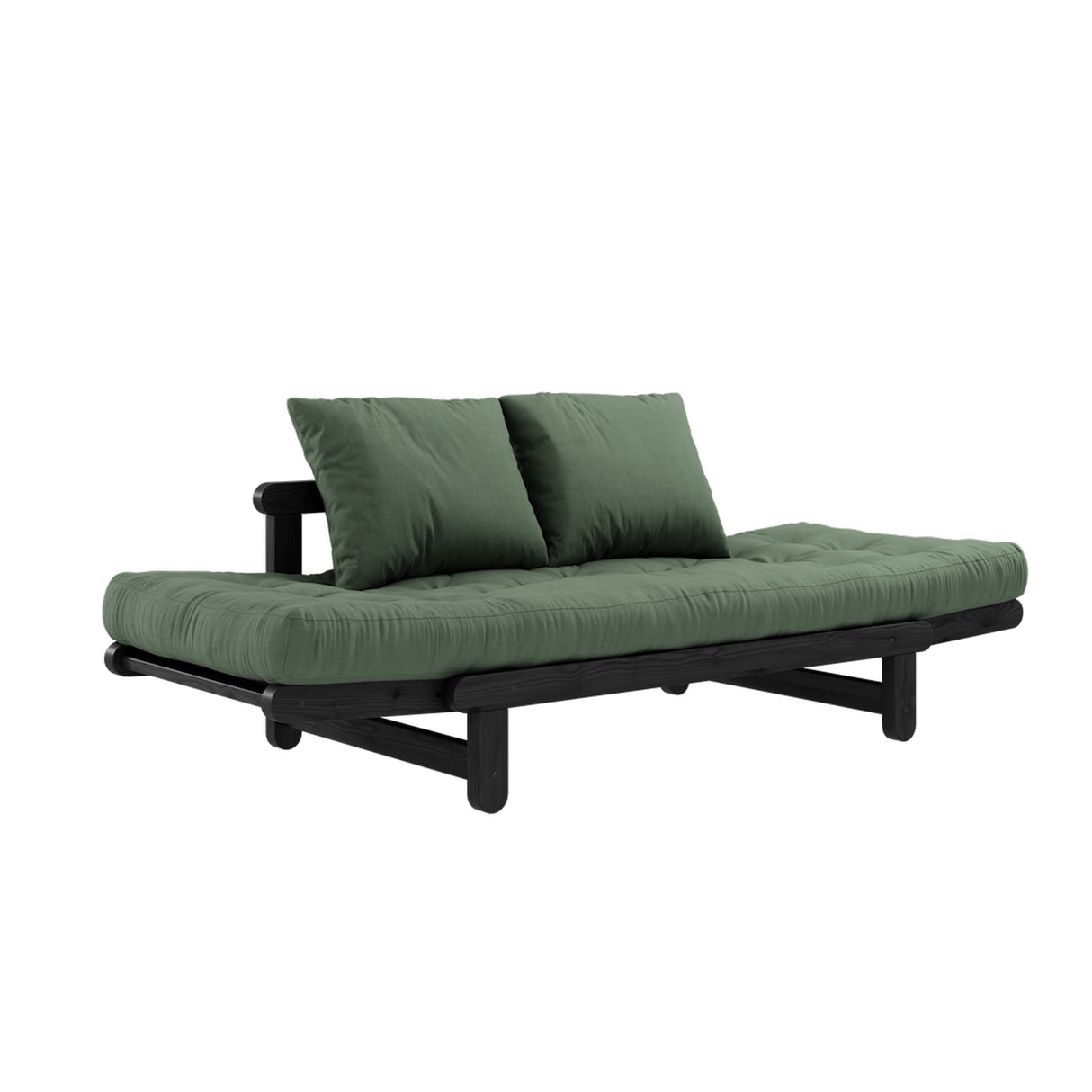 Beat, Sofa Bed, Olive Green/Black