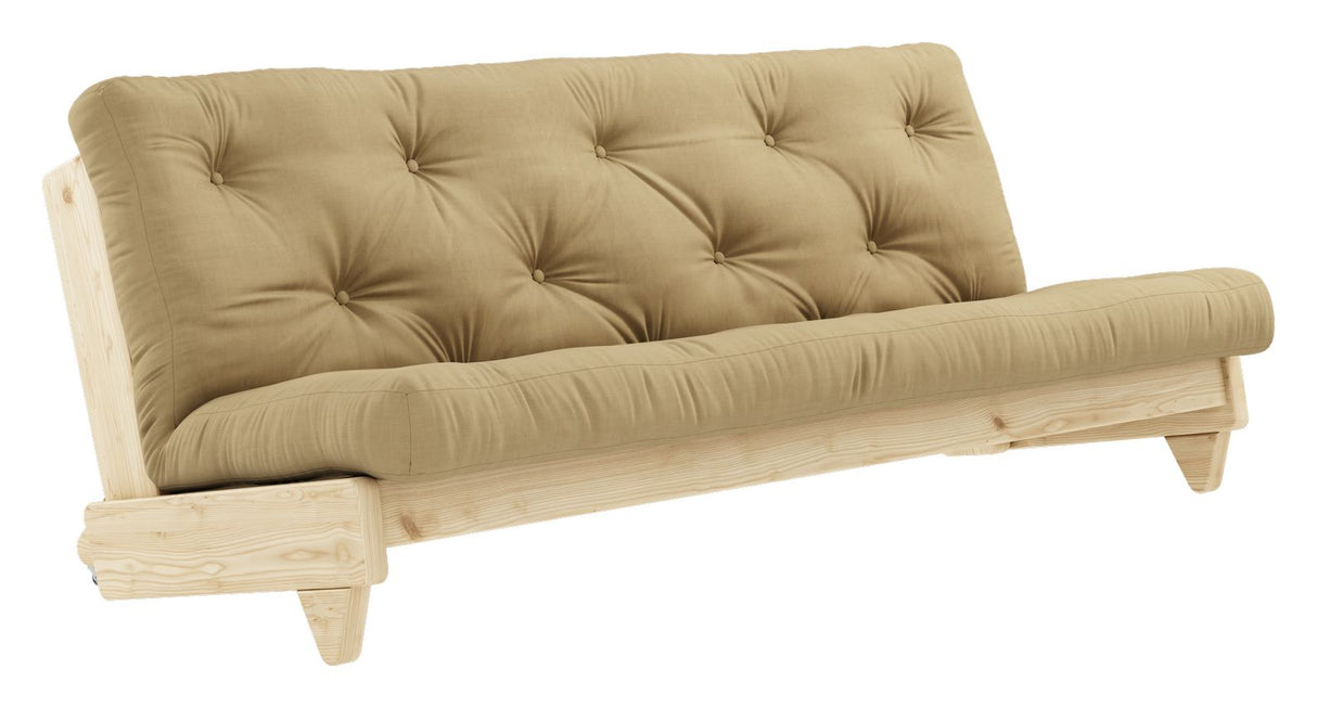 Fersk sofa seng, furu/beige