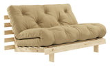 Røtter 140 sofa seng, furu/beige