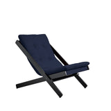 Boogie Lounge Chair, Navy/Black