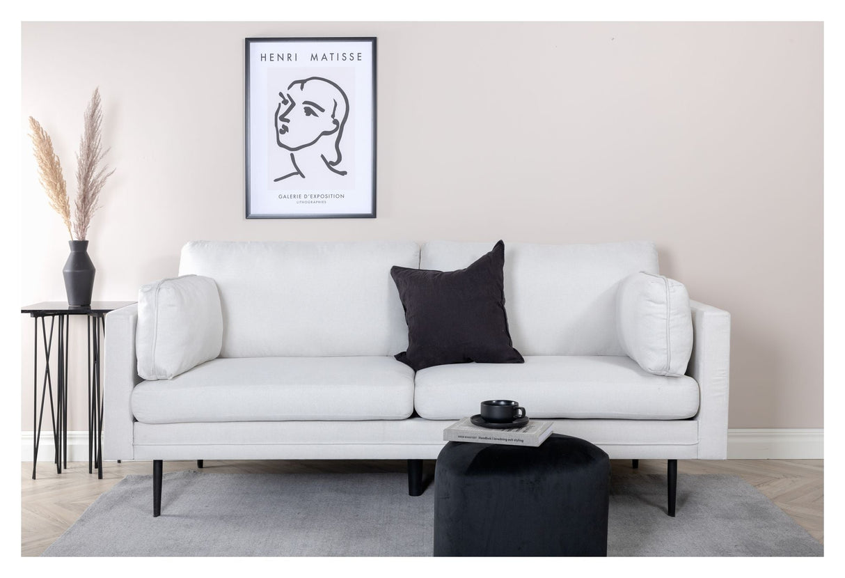 BOOM 3 PERS. Sofa, off-white stoff