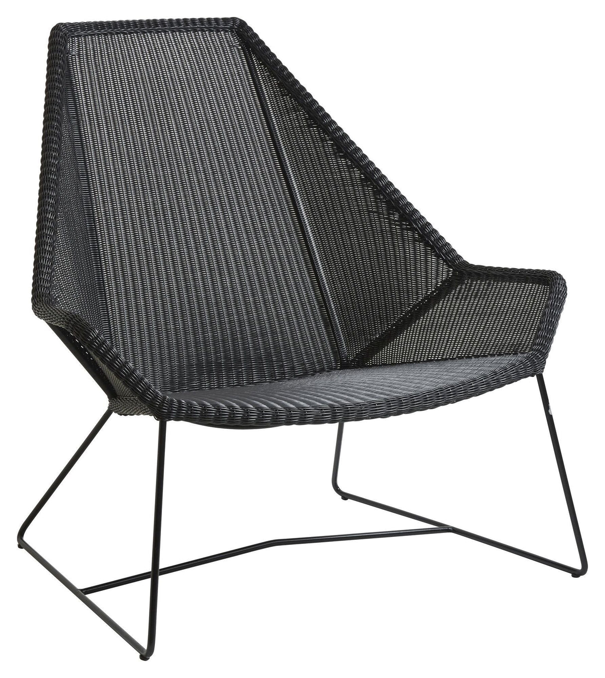 Cane-line Breeze Highback Chair, Black