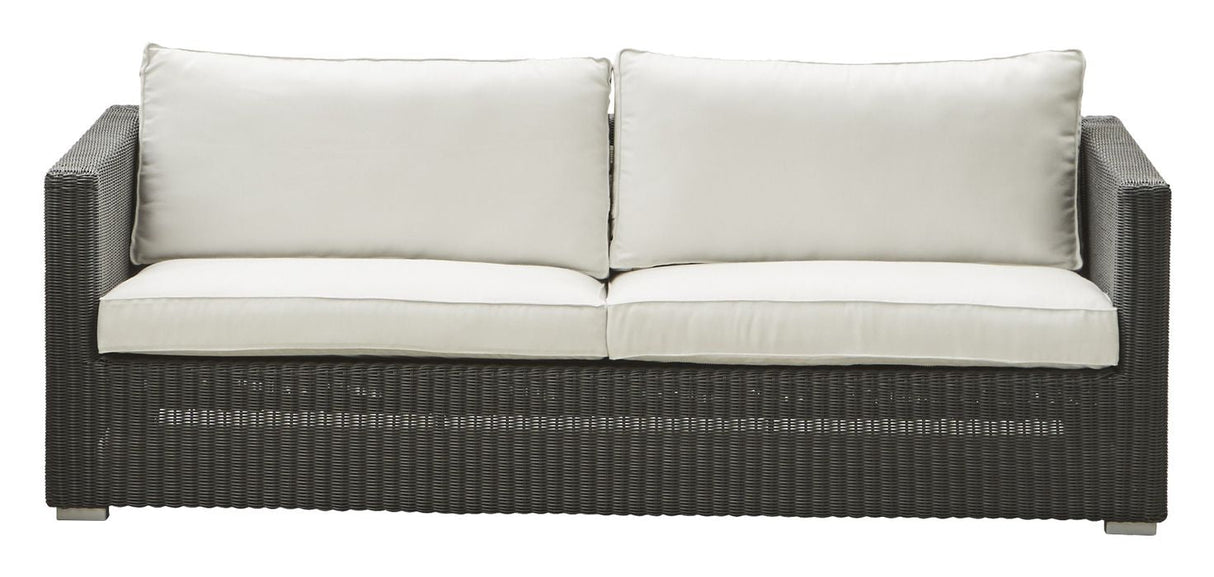 Cane-line Chester 3-per. Lounge sofa, grafitt