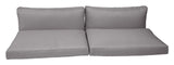 Cane-line Chester 3-per. Lounge Sofa Pute Set, Taupe, Cane-Line Natté