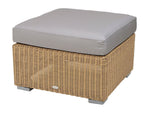 Cane-line Chester Footstool-pute, taupe, stokklinje natt