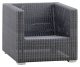 Cane-Line Chester Lounge Chair, Graphite