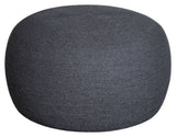 Cane-line Circle Pouf Dark Grey, Cane-Line mykt tau, Ø75