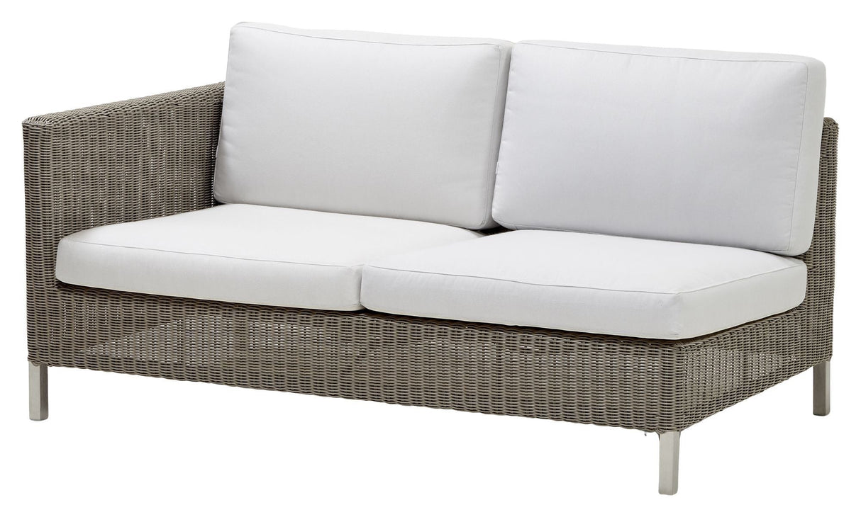 Cane-line Connect 2-seters sofa høyre modul, taupe