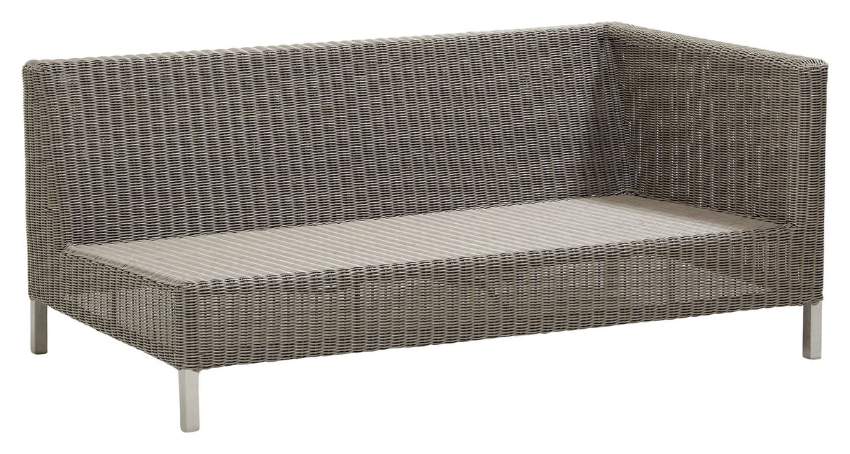 Cane-line Connect 2-seters sofa venstre modul, taupe