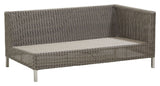 Cane-line Connect 2-seters sofa venstre modul, taupe