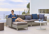 Cane-line Connect 2-seters sofa venstre modul, taupe