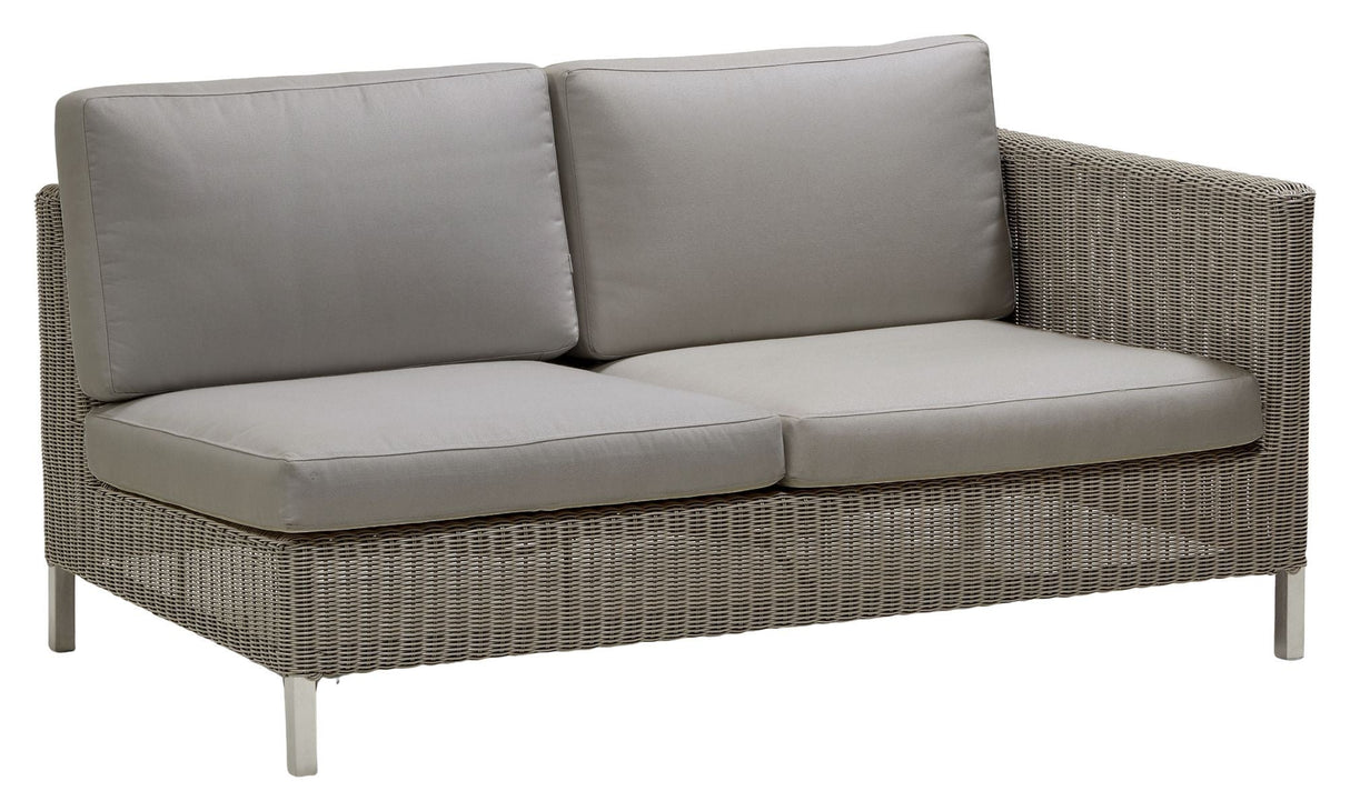 Cane-line Connect 2-seters sofa venstre modul, taupe