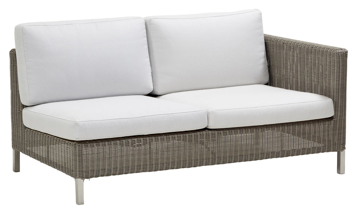 Cane-line Connect 2-seters sofa venstre modul, taupe