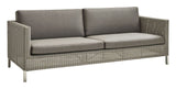 Cane-line Connect 3-seters sofa-pute sett, taupe