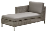 Cane-Line Connect Chaise Lounge Module Left, Taupe