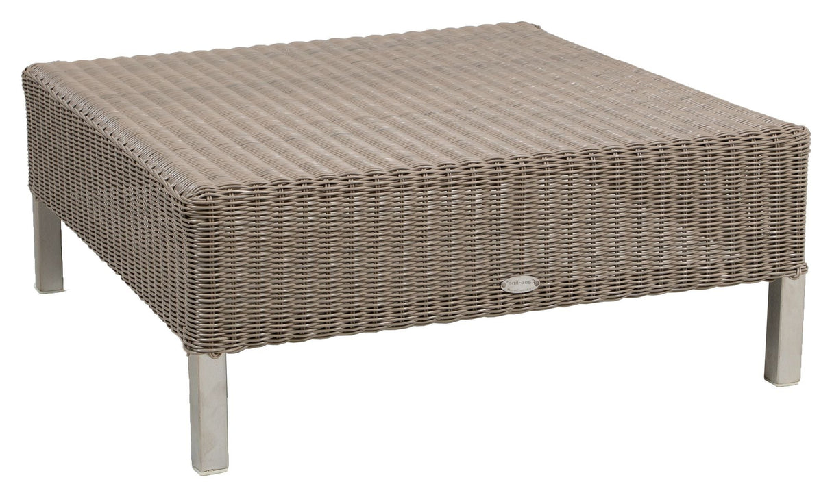 Cane-line Connect Footstool, Taupe