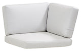 Cane-line Connect Sofa Corner Module Pute Set, White