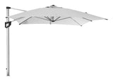 Cane-line Hyde Luxe Side-hengt parasol 3x4 m, sølv