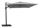 Cane-line Hyde Luxe Tilt Parasol 3x3 M, Gray