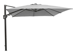 Cane-line Hyde Luxe Tilt Parasol 3x3 M, Light Grey