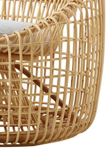 Cane-line Indoor Nest Lounge Chair, Nature