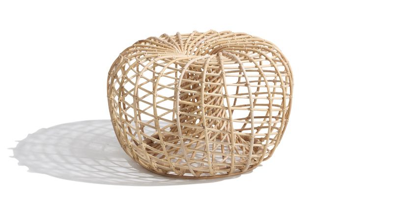 Cane-line INDOOR Nest Stool, Nature, Ø65