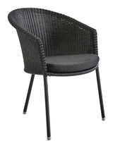 Stokklinje Trinity Garden Chair, Graphite, Cane-Line Weave