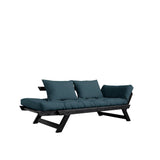 Bebop Sofa Bed, Petroleum Blue/Black