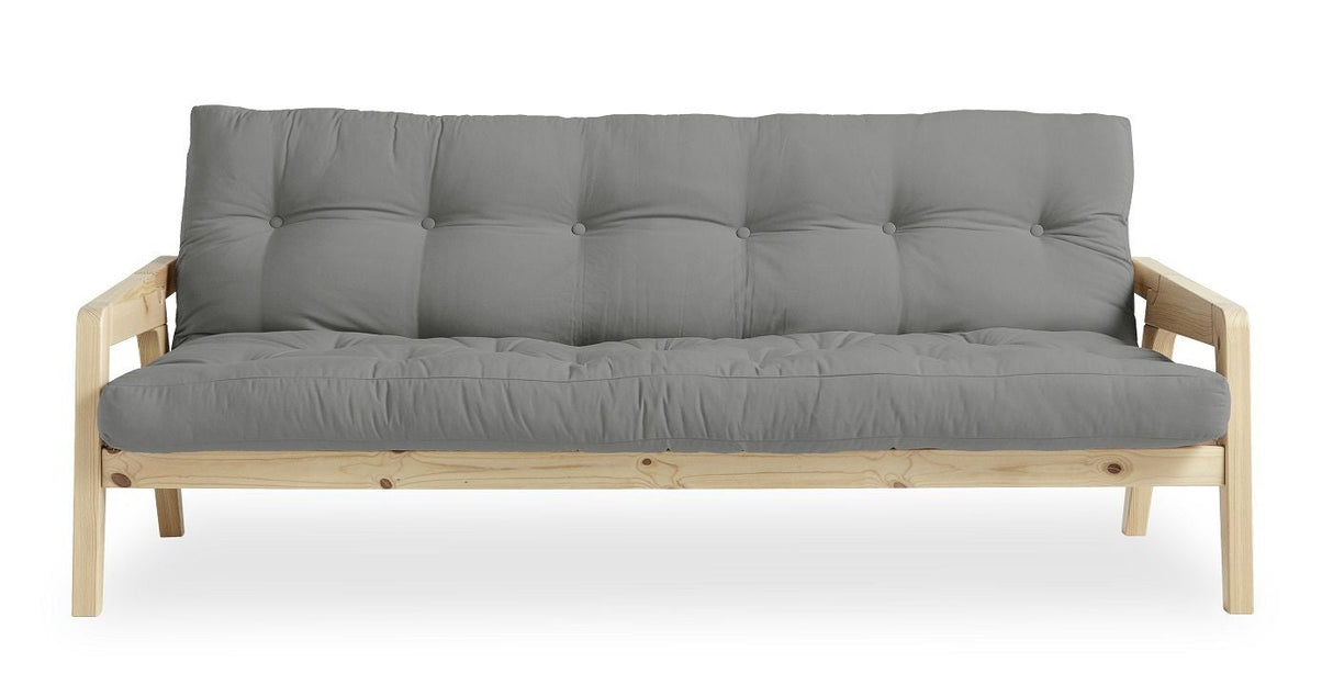 Grip sofa seng 130x200, natur/grå