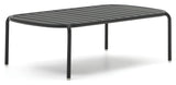 Joncols Lounge Table, Gray Alu, Ø110x62