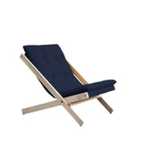 Boogie Lounge Chair, Navy/Nature