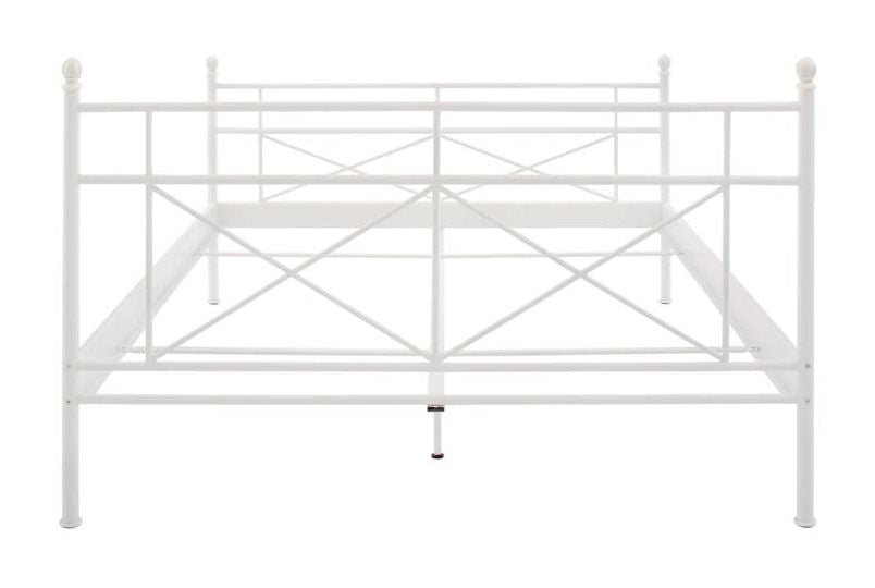 Tanja Bed Frame White Metal, 160x200