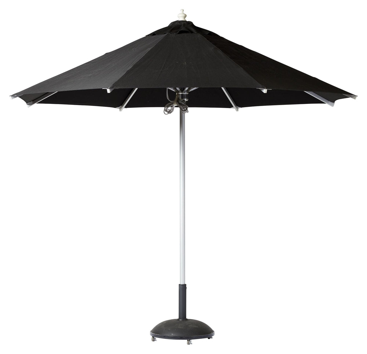 Antibes parasol, svart, Ø330