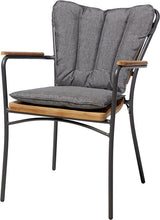 Hard & Ellen Garden Chair m/armlener, Antracite/Teak