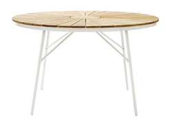 Hard & Ellen Garden Table Teak, Ø130