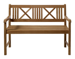 LØKken Garden Bench, Teak/Dark