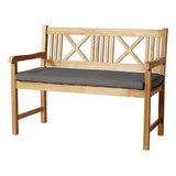 LØKken Garden Bench, Teak/Dark