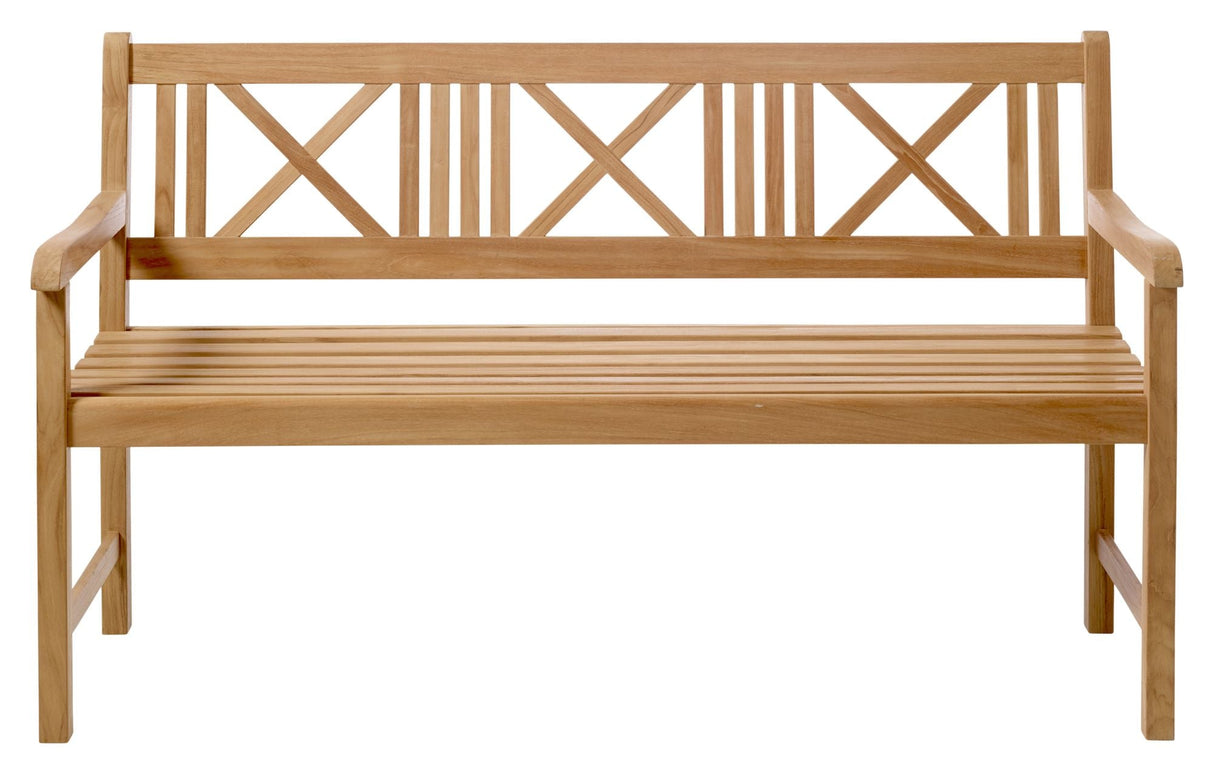 LØKken Garden Bench, teak/lys