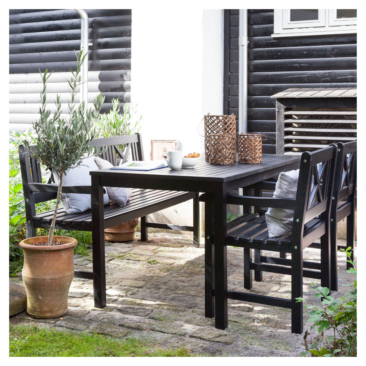 LØKken Garden Chair, Black