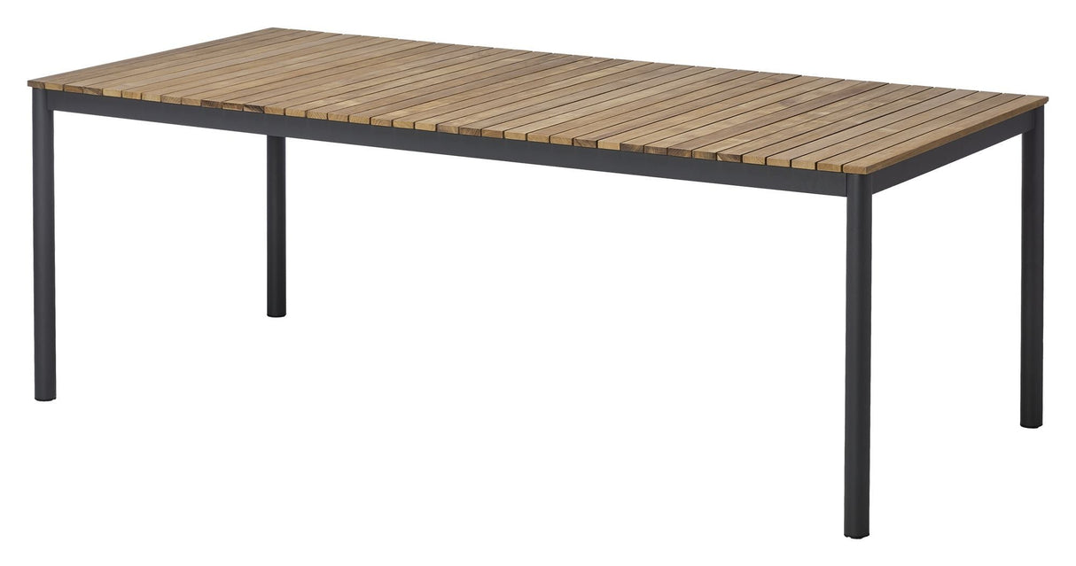 Mood Garden Table, Teak/Alu, 208,5x100