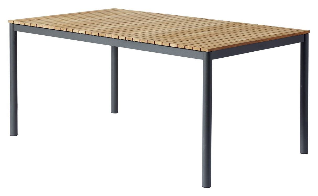 Mood Garden Table, Teak/Dark Grey, 167,5x100