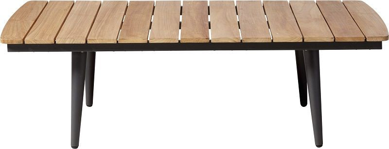 Rio Lounge Garden Table 120x60, Anthracite/Teak