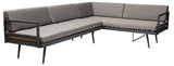 Rio Lounge Bed, Gray Incl. Puter