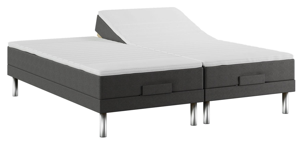 Classic Elevation Bed, 180x200, latex Madrass Top, Anthracite