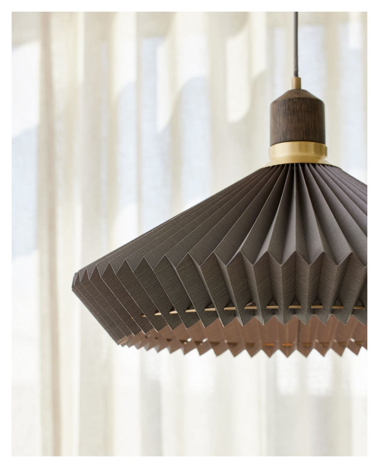 Paris Pendant Luminoaire Ø56, Brown