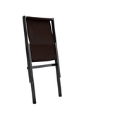 Boogie Lounge Chair, Brown/Black