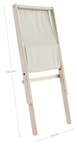 Boogie Lounge Chair, Wheat Beige/White