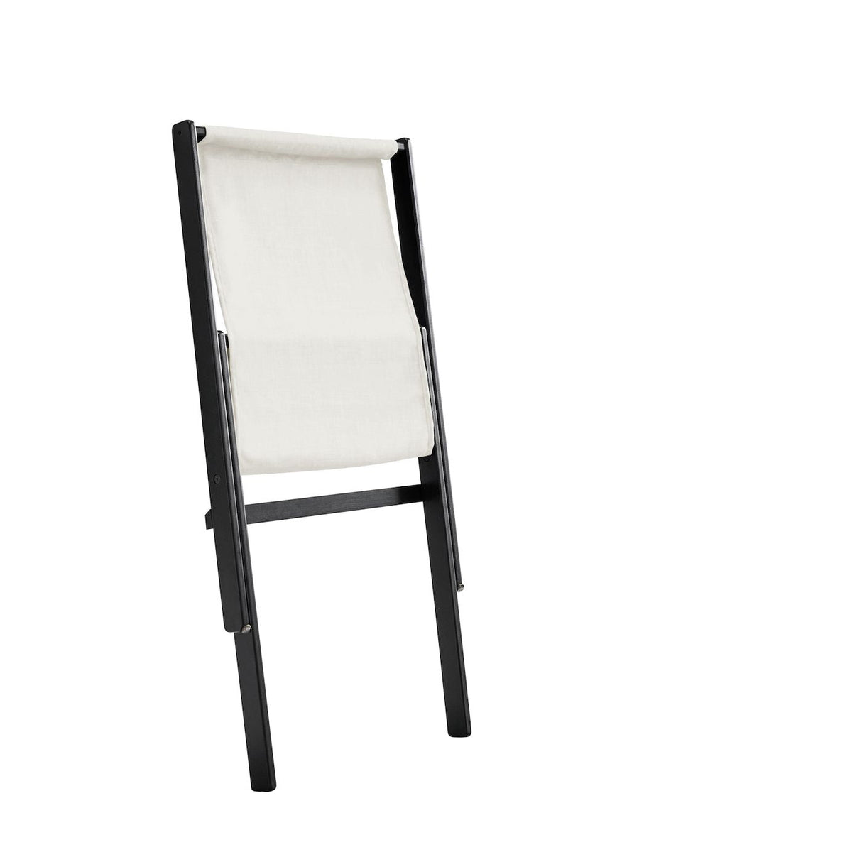 Boogie Lounge Chair, Off White/Black Pine